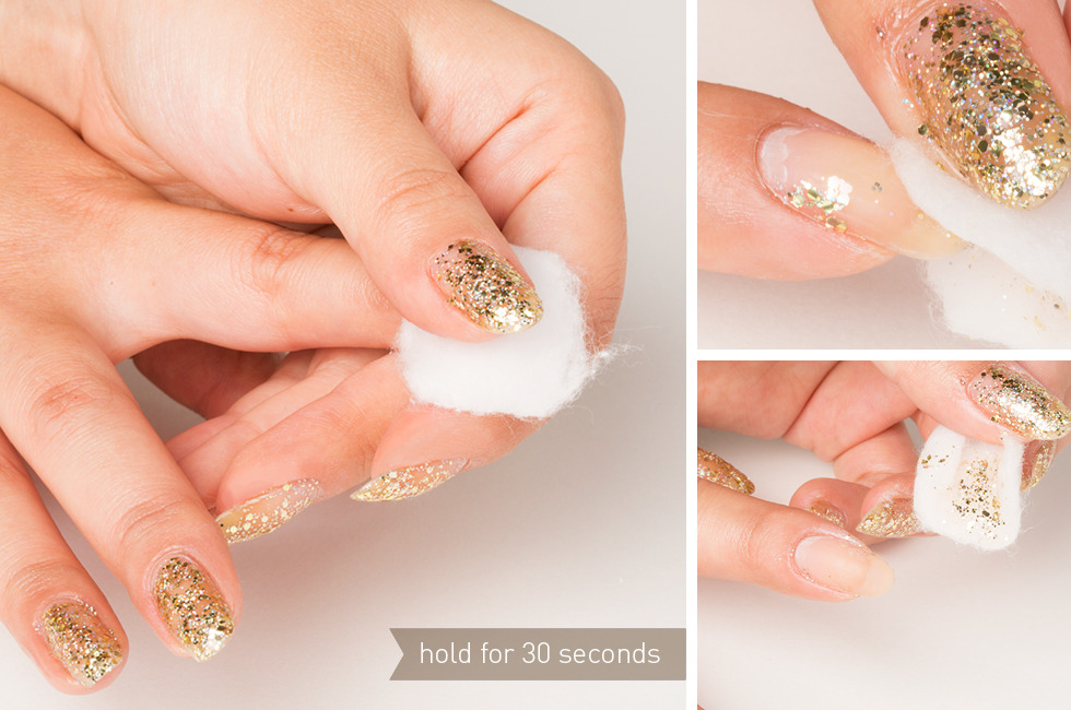 How To Remove Glitter Nail Polish Easily Fast Without Foil