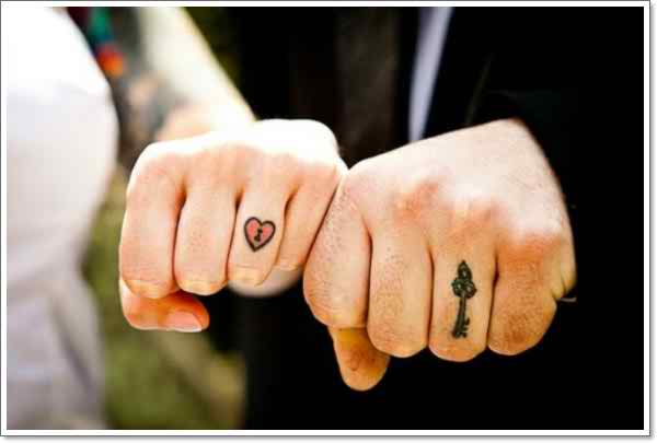 Ring Finger Tattoos For Married Couples Pictures008